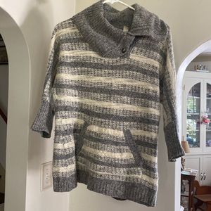 Change of the Moon - size M sweater 3/4 sleeves - super soft and cozy